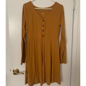 Kohl’s SO Mustard Skater Dress